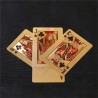 Gold foil poker playing cards waterproofHobbies & Collections