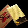 Gold foil poker playing cards waterproofHobby & verzamelingen