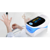Digitale vingertop pulse oximeter / saturatiemeter hartslagmeter met LCD-schermBloeddrukmeters