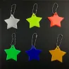 Reflecterende ster sleutelhangerSleutelhangers