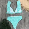 High Waisted swimsuit bikini setBadkleding
