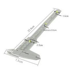 Mini plastic caliper 150mmHandgereedschap