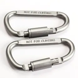 Camping carabiner hook lock clip aluminum alloySurvival gereedschap
