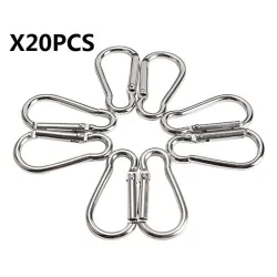 Camping carabiner hook lock clip aluminum alloySurvival tools