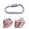 Camping carabiner hook lock clip aluminum alloySurvival gereedschap