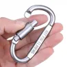 Camping carabiner hook lock clip aluminum alloySurvival gereedschap