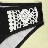Lace bikini set with push upBadkleding