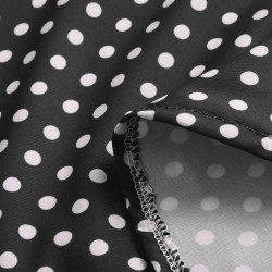 Mini polka dot dress with long sleeveJurken