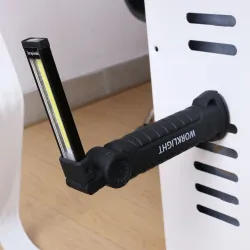 COB LED torch - USB rechargeable - with hanging hookSurvival tools