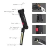 COB LED zaklamp - USB oplaadbaar - met ophanghaakSurvival gereedschap