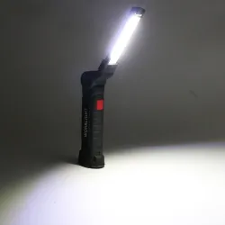 COB LED zaklamp - USB oplaadbaar - met ophanghaakSurvival gereedschap