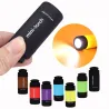 Mini 0.3W USB LED-zaklamp met sleutelhangerZaklampen