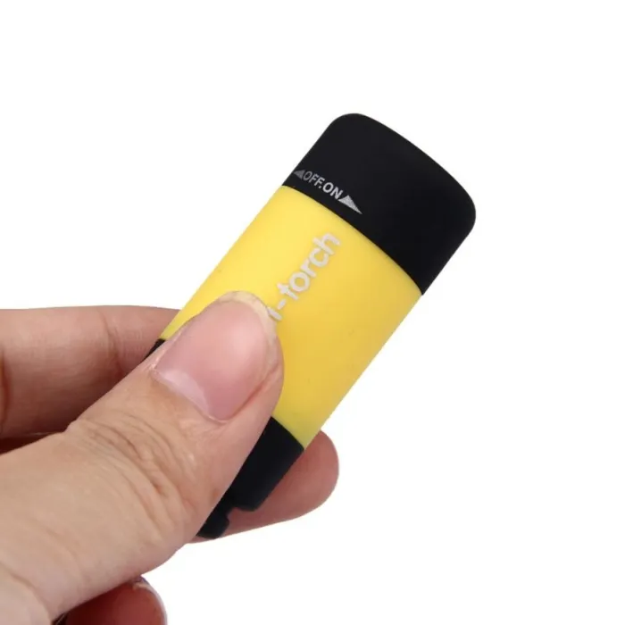 Mini 0.3W USB LED-zaklamp met sleutelhangerZaklampen