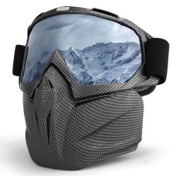 Skiing snowboard goggles - full face maskSkibrillen