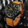 NAVIFORCE - leather band - quartz watchHorloges