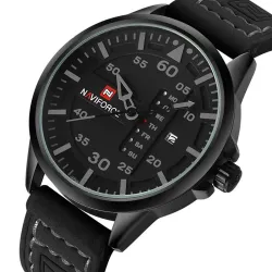 NAVIFORCE - leather band - quartz watchHorloges