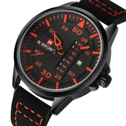 NAVIFORCE - leather band - quartz watchHorloges