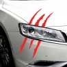 Claw marks - reflective car sticker - 40 * 12cmStickers