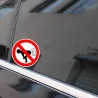 No Farting - car sticker - 12 * 12cmStickers