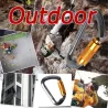Veiligheidsgesp - aluminium karabijnhaak met slot 6 stuksSurvival gereedschap