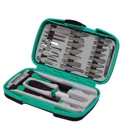 PD-395A multifunction carving knives for wood carving - solder wire cutting - setBits & boren