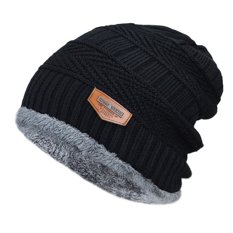 Winter warm hat - cottonHoeden & Petten