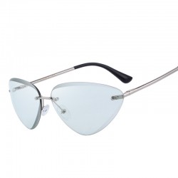 Cat eye - rimless sunglasses - UV400Zonnebril
