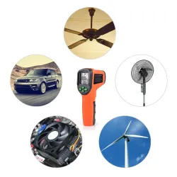FOSHIO 10-99999 RPM - digitale lasertachometer - non-contact foto-elektrische auto snelheidsmeterDiagnose