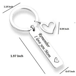 Remember I Love You Mom & Dad - sleutelhangerSleutelhangers
