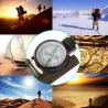 Draagbare Vouwen Army Green Lens Kompas Amerikaanse Militaire Multifunctionele Mini Camping KlimmenSurvival gereedschap