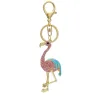 Kristallen Flamingo - sleutelhangerSleutelhangers