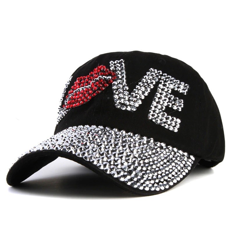 Xthree goedkope baseball cap goede kwaliteit strass cap liefde brief snapback hoeden voor mannen enHoeden & Petten Xthree goedkope baseball cap goede kwaliteit strass cap liefde brief snapback hoeden voor mannen enHoeden & Petten