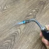 Windproof cigarette lighter with flexible pipeAanstekers