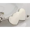 Double heart & arrow - keychainSleutelhangers
