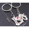 Forever Love You - keychain 2pcsSleutelhangers