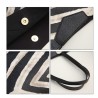 Leather bag with zebra pattern - 3 pcs setSets