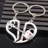 Heart & key - keychain 2 pcsSleutelhangers