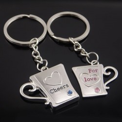 Cheers For Love - keychain 2 pcsKeyrings
