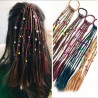 Kids handmade wig - elastic hair band with beadsWigs