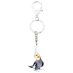 Acrylic parrot - keychainSleutelhangers