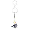 Acrylic parrot - keychainSleutelhangers