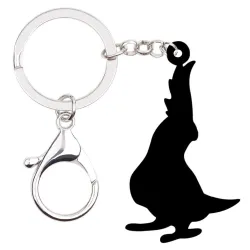 Acrylic parrot - keychainSleutelhangers
