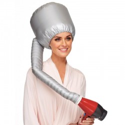 Hair drying hood for hair dryerHair