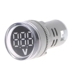 60-500V AC 22mm LED digital display - gauge voltage meter indicatorTools