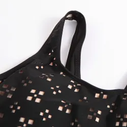 Riseado Nieuwe Hollow Out Badmode Vrouwen 2019 Een Stuk Badpak Effen Racer Back Badpak Badpakken vooBadkleding