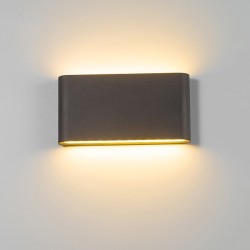 Moderne 6W - 12W LED binnen - buiten wandlamp waterdicht IP65Wandlampen