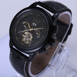 Leather mechanical automatic watchWatches