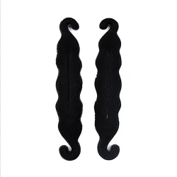 Hair styling twist styling bun hairpins hairdisk meatball head rubber clipHaarspelden