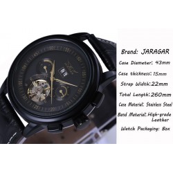Leather mechanical automatic watchWatches