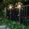 LED dandelion lights - 120 LEDS - solar poweredSolar lighting